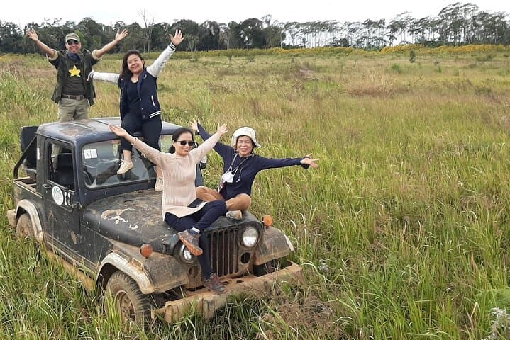 Jeep Tour to Mystic Mountain Coffee Farm on the Bolaven Plateau