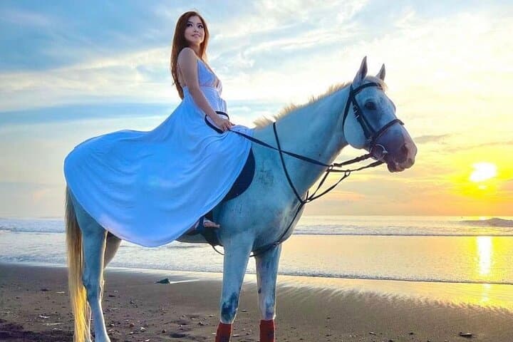 Bali Horse Riding on Tangtu Beach — 1-Hour Guided Coastal Ride
