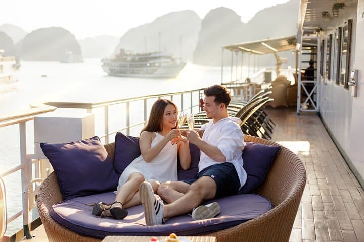 Emeraude Classic 2-Day Overnight Cruise in Ha Long Bay photo 4