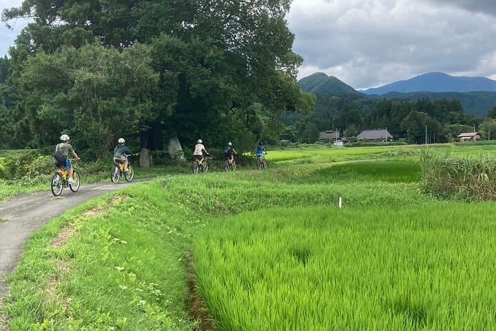 Cycling Through Naruko Onsen: Village Roads, Kuri Dango & Kokeshi Workshops photo 2