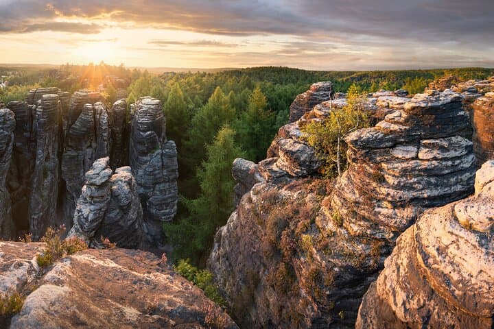 Bohemian Switzerland Day Trip: Pravčická Gate, Tisá Rocks & Bastei Bridge photo 5