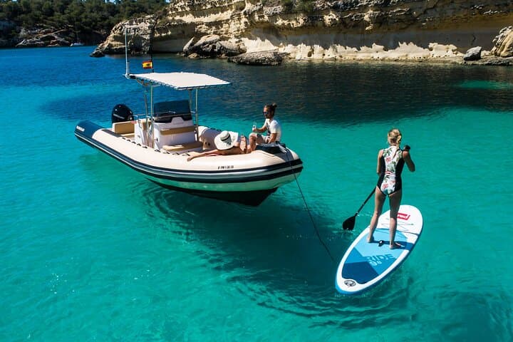 Palma Private RIB Boat Charter: Cove-Hopping & Snorkeling from Club de Mar photo 2