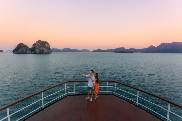 Emeraude Classic 2-Day Overnight Cruise in Ha Long Bay photo 3