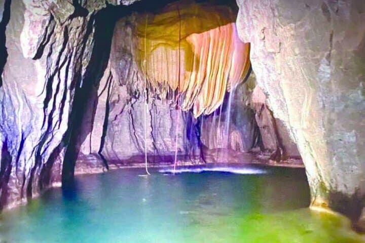 Al Hoota Cave Canyoning: Underground Abseil, Swim & Blackout Experience in Al Hamra photo 6