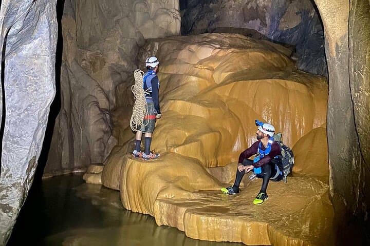 Al Hoota Cave Canyoning: Underground Abseil, Swim & Blackout Experience in Al Hamra photo 4