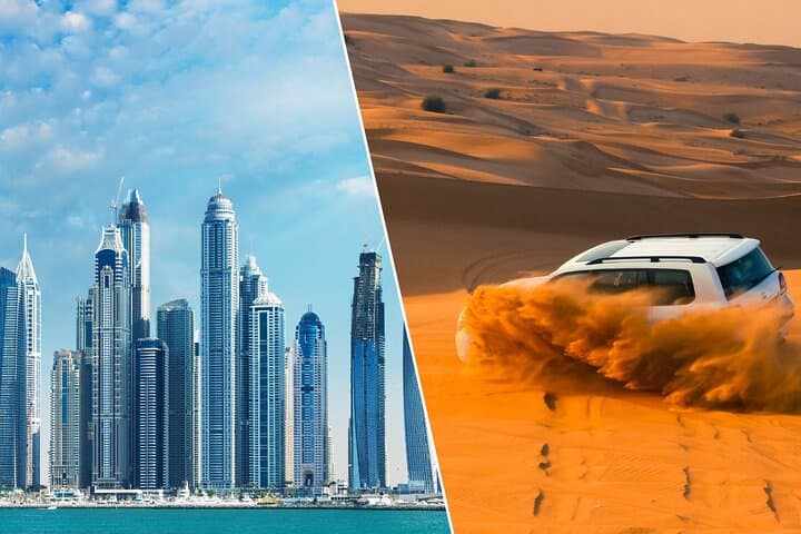 Dubai City Tour and Desert Safari Combo — Full-Day City Sights and Dune Adventure