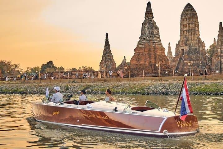 Ayutthaya Hacker Craft Temple Cruise — 45-Min Riverside Sightseeing