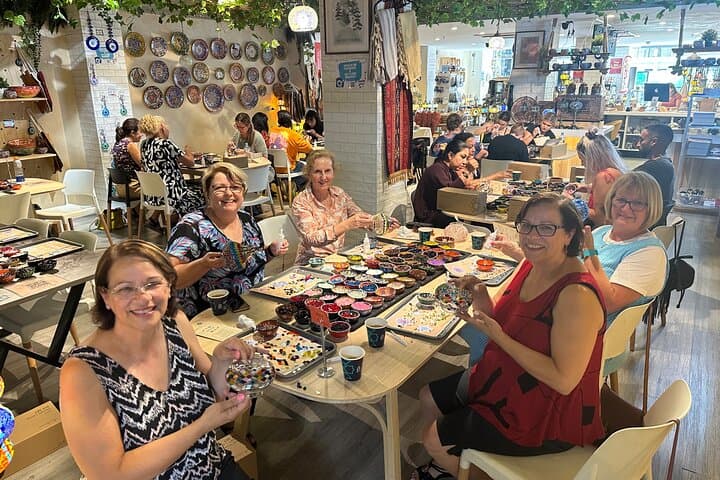 Make a Turkish Mosaic Lamp in Orange County: Hands-On Workshop in Tustin photo 5