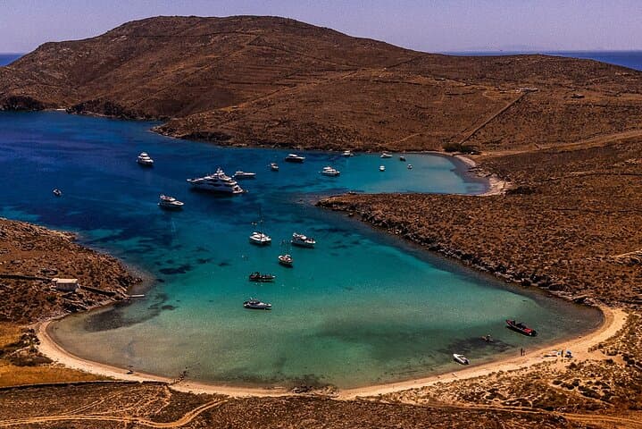 Private Catamaran Cruise in Mykonos — Psarou, Super Paradise & Sunset Escape photo 6