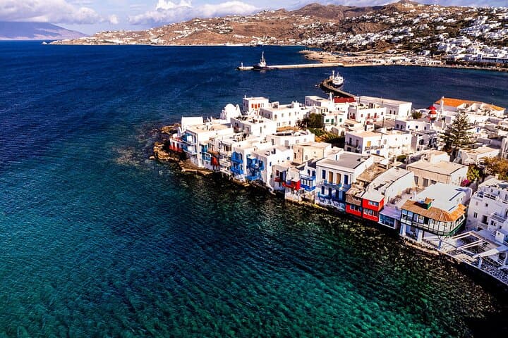 Private Catamaran Cruise in Mykonos — Psarou, Super Paradise & Sunset Escape