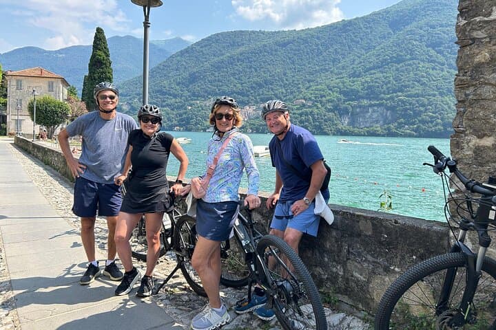 Lake Como E-Bike Coastal Ride: Cernobbio to Moltrasio with Lakeside Lunch