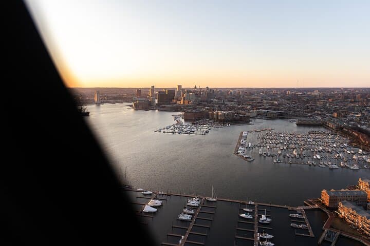 Baltimore Downtown Helicopter Tour: Inner Harbor & City Skyline Flight