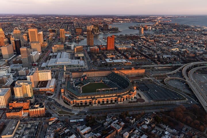 Baltimore Downtown Helicopter Tour: Inner Harbor & City Skyline Flight photo 3