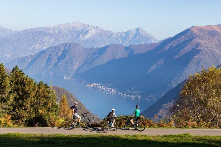 Lake Como Mountain E‑Bike Tour: Pigra, Val d'Intelvi & Rifugio Venini Ride