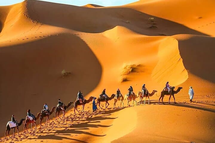 3-Day Marrakech to Merzouga Desert Tour: Camel Trek, Kasbahs & Starry Camp