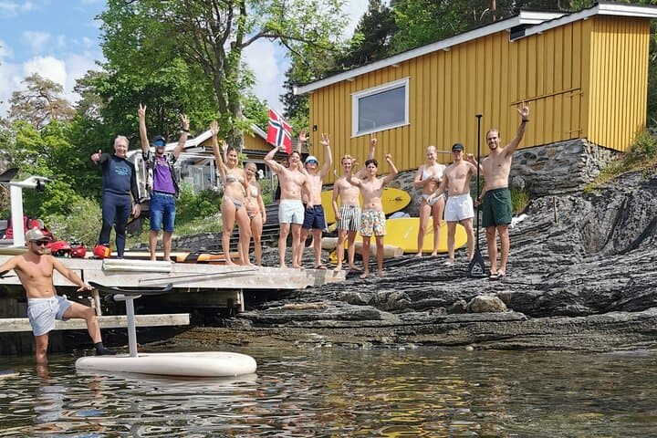 Paddle the Oslofjord: Stand-Up Paddleboard Rental with Safety Briefing