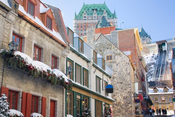 Quebec City Winter Magic Walking Tour — Funicular, Dufferin Slide & Ice Skating photo 2