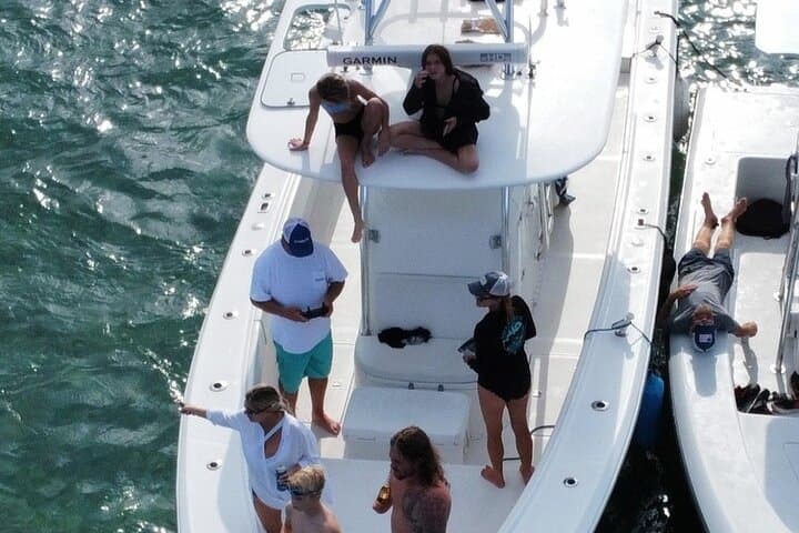 West Palm Beach Boat Charter: Cruising, Sandbars & Fishing Around Peanut Island photo 2