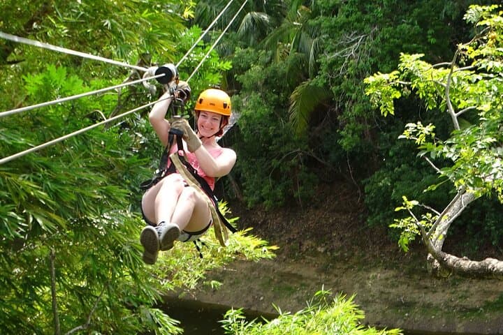 Roatán Gumbalimba Zip Line, Eco-Park & Reef Snorkel Adventure