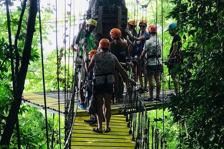 Roatán Gumbalimba Zip Line, Eco-Park & Reef Snorkel Adventure photo 4
