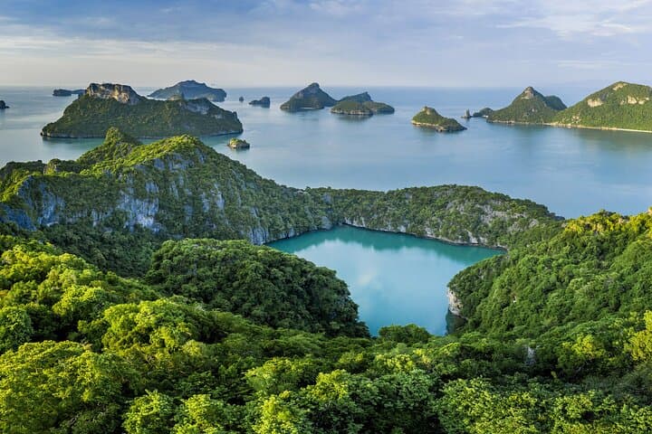 Speedboat Tour to Ang Thong National Marine Park — 8‑Hour Snorkel, Kayak & Emerald Lagoon from Koh Phangan
