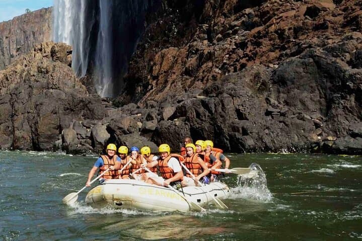 Zambezi White Water Rafting Below Victoria Falls — Batoka Gorge Rapids photo 5