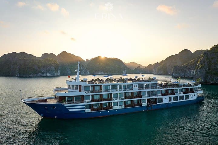 Erina Cruise: 2-Day Lan Ha & Ha Long Bay Luxury Cruise with Private Balcony photo 1