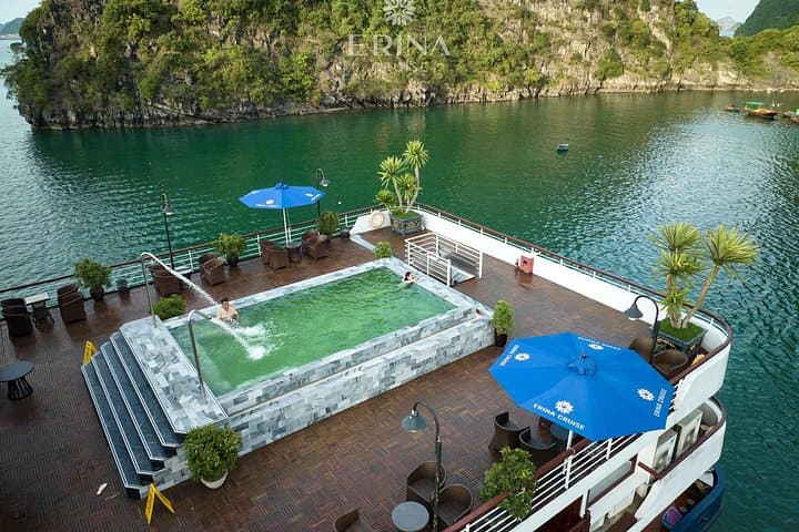 Erina Cruise: 2-Day Lan Ha & Ha Long Bay Luxury Cruise with Private Balcony photo 3