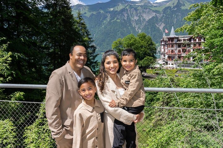 Crash Landing on You Photosession — Iseltwald, Hotel Giessbach & Victoria-Jungfrau photo 3