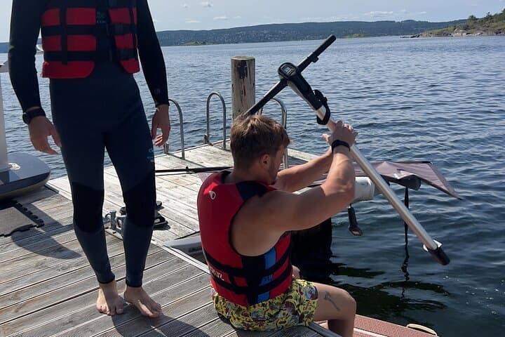 Flite Scooter on Oslo Fjord: Private Electric Hydrofoil Experience photo 2