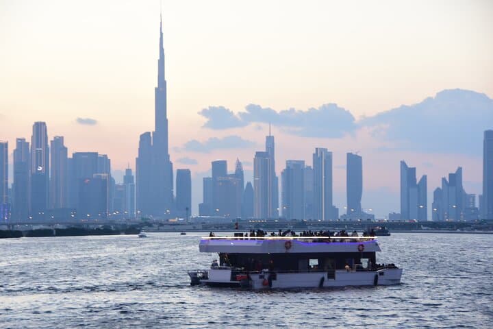 Dubai Water Canal Luxury Yacht Dinner Cruise — Sunset BBQ & Skyline Views photo 1