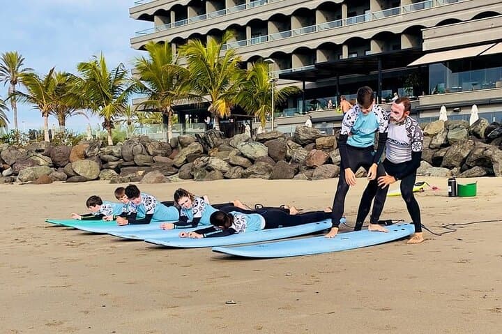 Maspalomas Surf Course: Learn to Ride the Waves at Maspalomas Beach, Gran Canaria photo 4