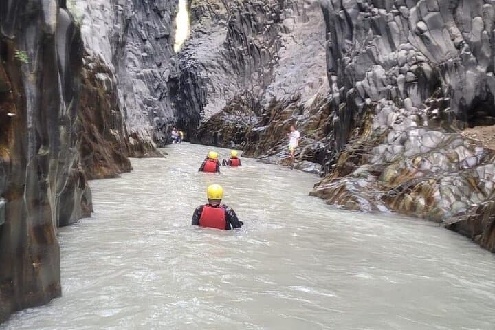 Canyoning the Alcantara Gorges: Basalt Cliffs, River Rapids and Guided Adventure Near Taormina photo 5