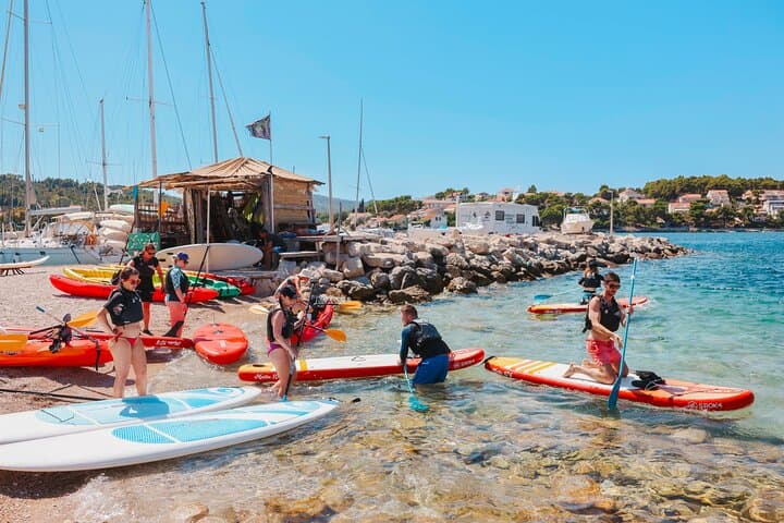 Stand-Up Paddleboarding on Korčula & Lumbarda Islands: Guided SUP Tour photo 2