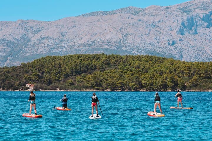 Stand-Up Paddleboarding on Korčula & Lumbarda Islands: Guided SUP Tour photo 3