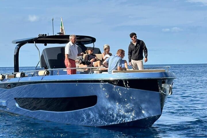 Private Capri Boat Tour & Blue Grotto: Full-Day Swimming, Snorkeling, and Sightseeing photo 2