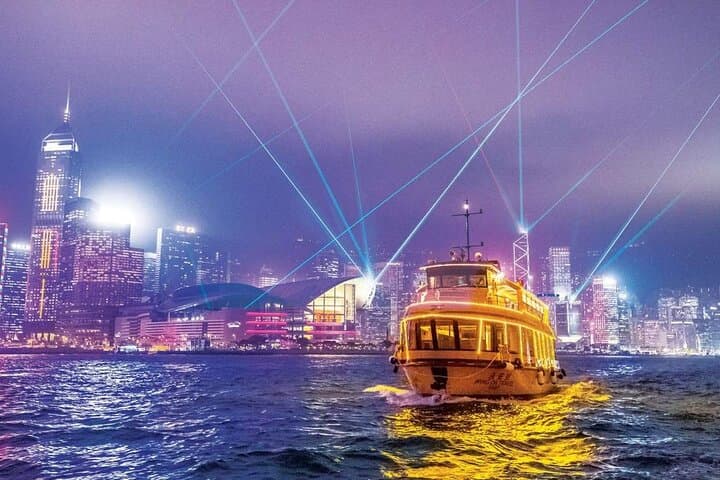 Victoria Harbour Night Sightseeing Cruise — Hong Kong Skyline Cruise Tickets photo 2