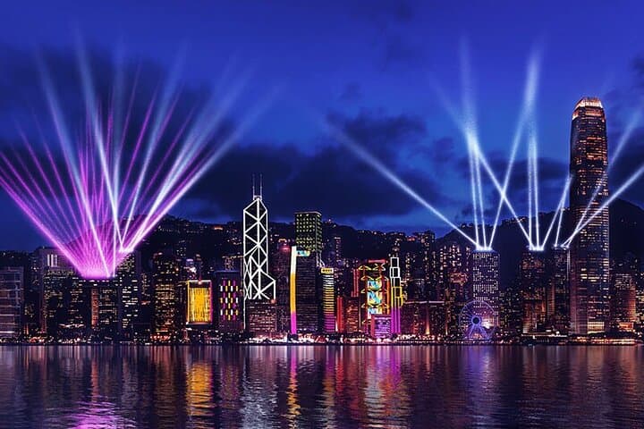 Victoria Harbour Night Sightseeing Cruise — Hong Kong Skyline Cruise Tickets photo 1