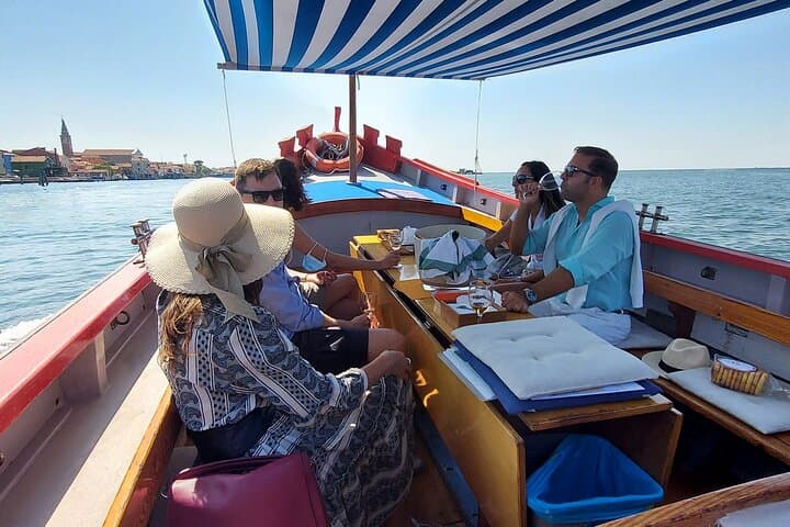 Venice Lagoon Farm-to-Table Floating Picnic on a Bragozzo