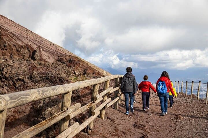 Vesuvius Day Trip from Pompeii: Guided Crater Hike with Transport