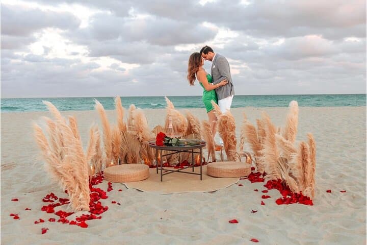 Miami Beach Night Proposal: Private Beach Marriage Proposal with Photographer photo 6