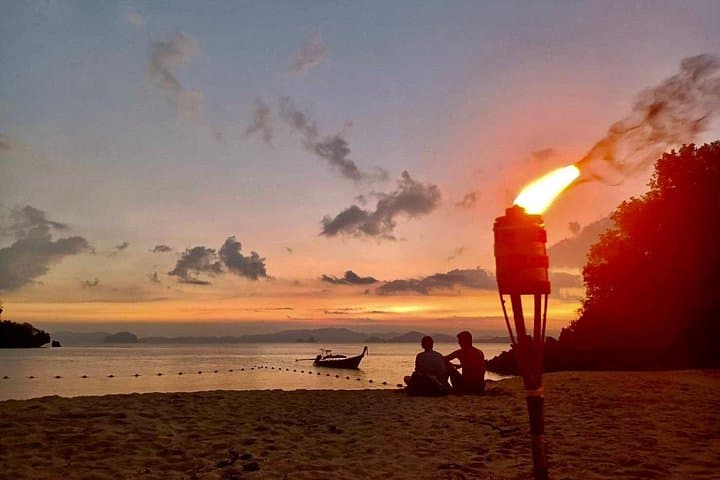 Hong Island Sunset Tour: Longtail Boat, Beach Buffet & Night Snorkeling in Krabi photo 1