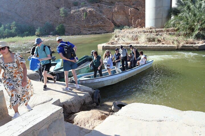 Oman Coastal Day Adventure: Wadi Shab Hike, Bimmah Sinkhole, White Beach and Bibi Maryam photo 4