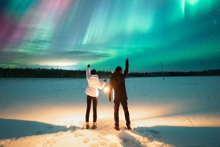 Levi Aurora Chase: Private Northern Lights Photography Tour (Guaranteed) photo 2