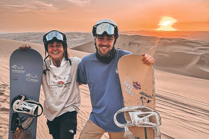 Sunset Sandboarding in Huacachina — Buggy Rides and Dune Runs