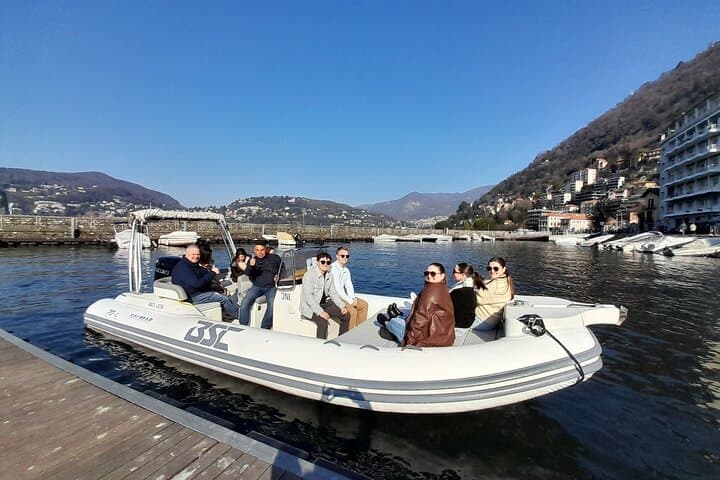 Lake Como Shared Boat Tour & Prosecco Aperitif: One-Hour Mini Cruise photo 6