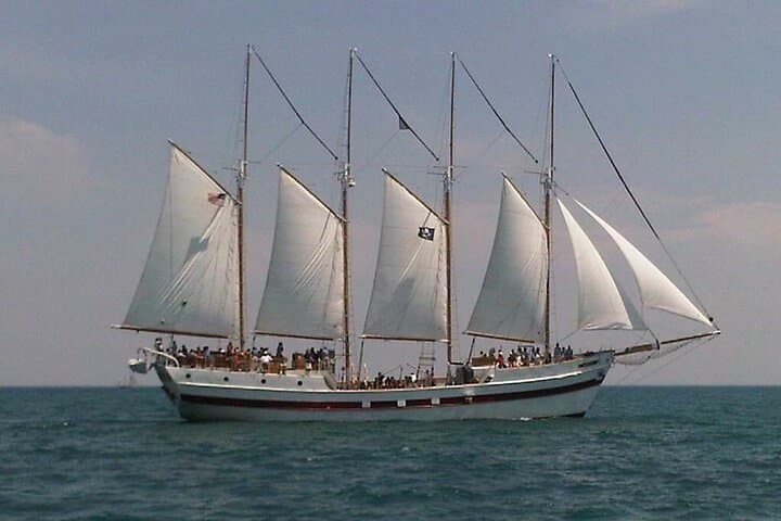 Navy Pier Fireworks Cruise on Tall Ship Windy — Chicago Night Sail photo 3