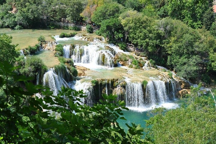 Krka Waterfalls & Sladić Winery: Private Day Tour from Split