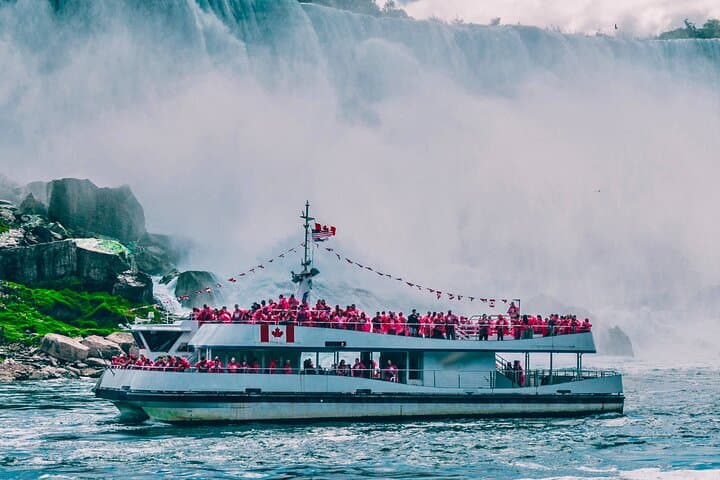 Niagara Falls Day Tour: Hornblower Boat Cruise & Journey Behind the Falls photo 3