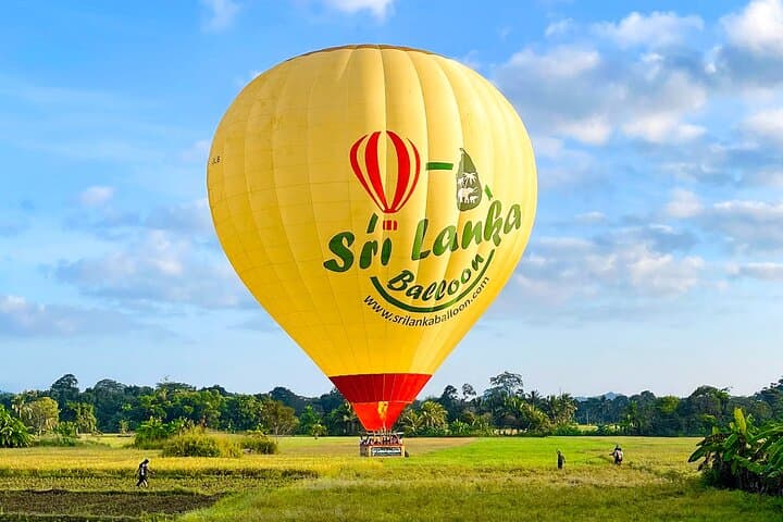 Sunrise Hot Air Balloon Over Sigiriya & Habarana — Aerial Safari Above Sri Lanka photo 2